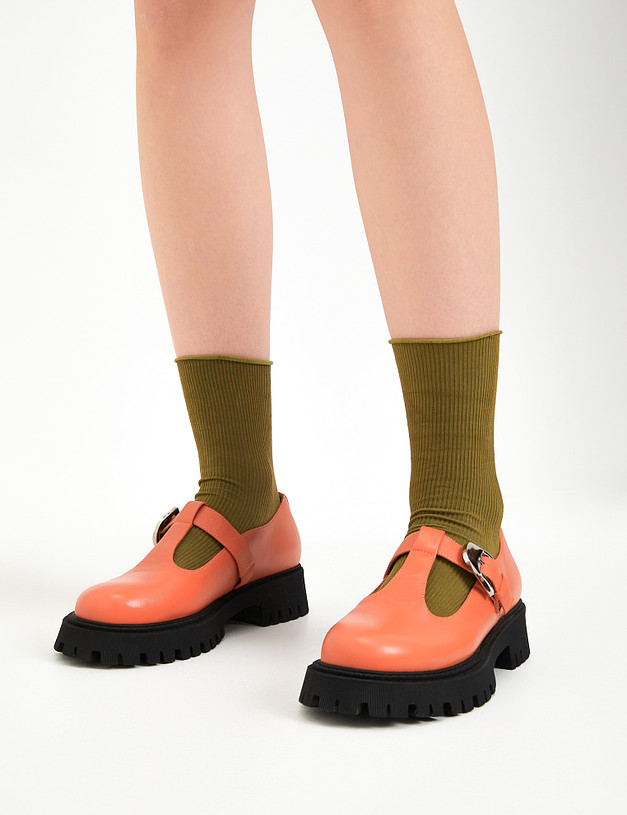 Зеленые женские носки MASCOTTE 764-3112-2604 | ракурс 1
