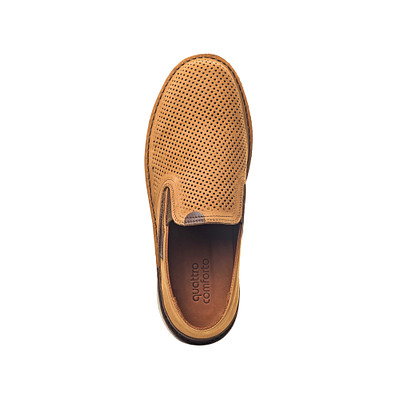 Туфли мужские quattrocomforto 335-21MZ-015NK, цвет коричневый, размер 40 - фото 5