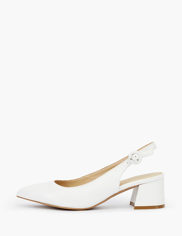 Белые женские туфли MASCOTTE 233-2143911-3569M | ракурс 1