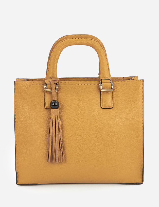 Желтая женская сумка MASCOTTE 697-1209-118 | ракурс 2