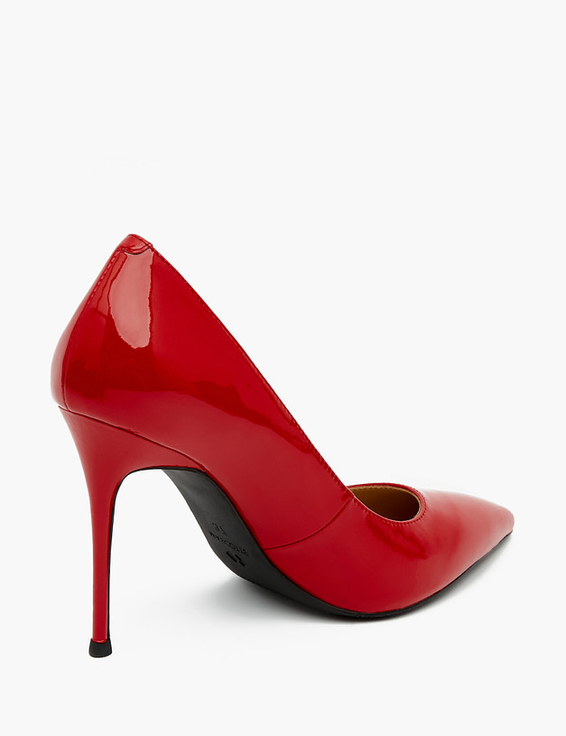 Красные лакированные женские туфли MASCOTTE 172-3180911-0705 | ракурс 5