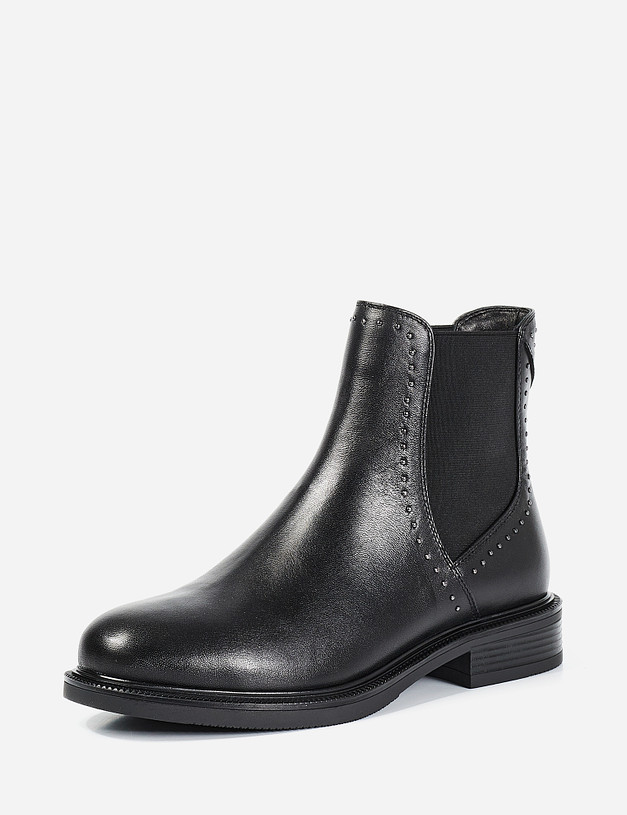Черные женские ботинки челси MASCOTTE 99-9240622-0102 | ракурс 2