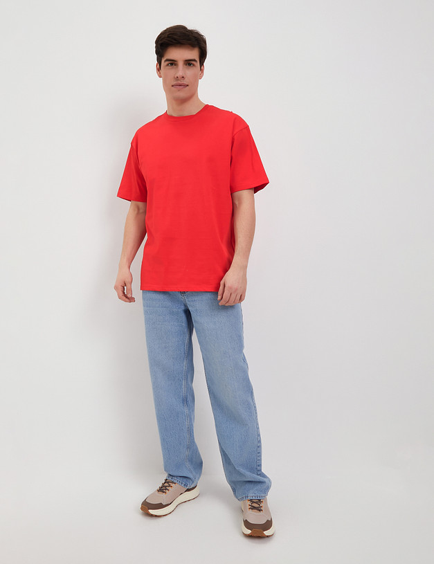 Красная мужская футболка MASCOTTE 848-4144-2605 | ракурс 5