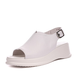 77-41WA-063VK Туфли летние женские кож.спилок/нат.кожа бел, Marisetta