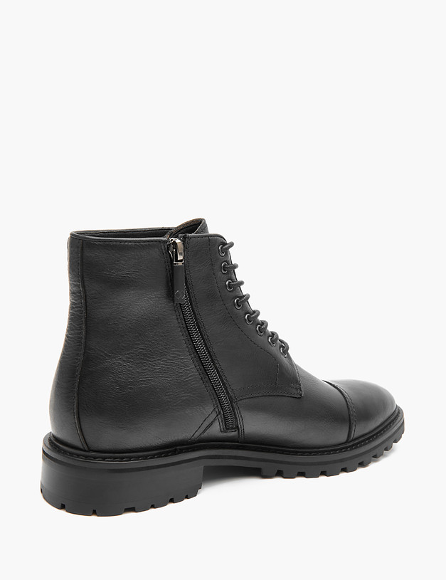 Черные зимние мужские ботинки MASCOTTE 22-321931-0102 | ракурс 3