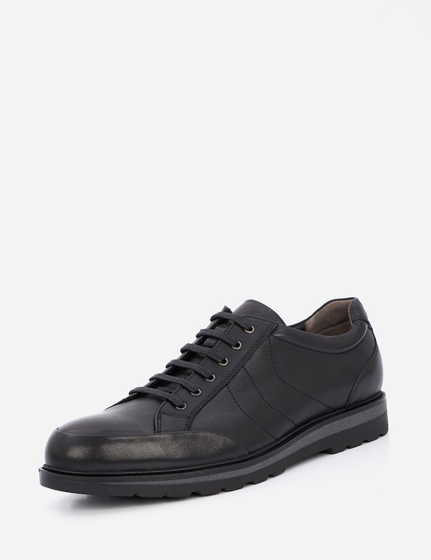 Черные мужские кроссовки MASCOTTE 58-122211-0102 | ракурс 3