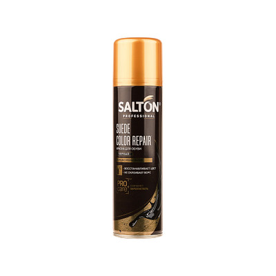 Аэрозоль для велюра, замши и нубука унисекс Salton professional SP0002/18, цвет черный, размер ONE SIZE SP0002/18 - фото 1
