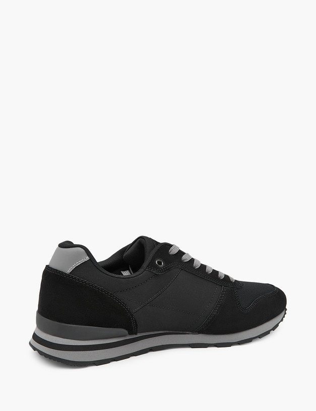 Черные мужские кроссовки MASCOTTE 64-311021-0202 | ракурс 3