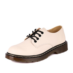 199-21WB-045SS Полуботинки женские и.кожа/и.кожа-текстиль беж, INSTREET