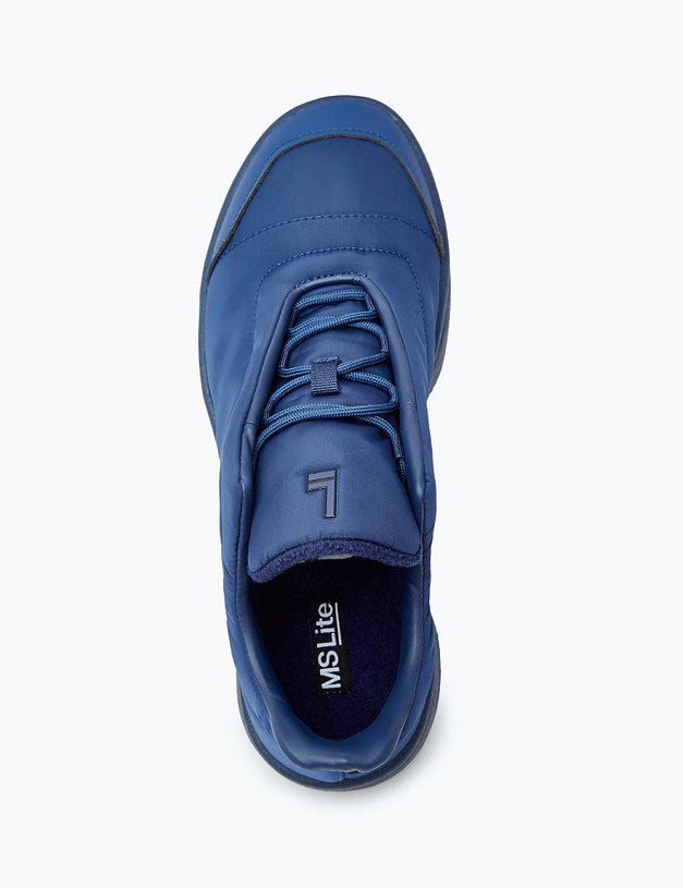 Синие утепленные мужские кроссовки MASCOTTE 151-321421-0203 | ракурс 4