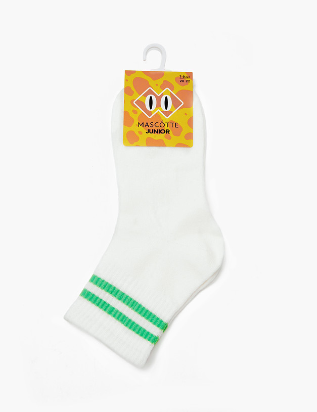 Белые детские носки MASCOTTE 764-3211-26001 | ракурс 1