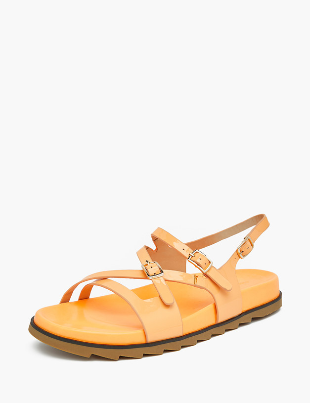 Оранжевые женские сандалии MASCOTTE 233-2143715-0713 | ракурс 2