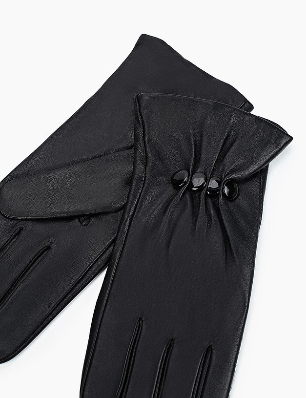 Черные женские перчатки MASCOTTE 717-1209-102 | ракурс 2