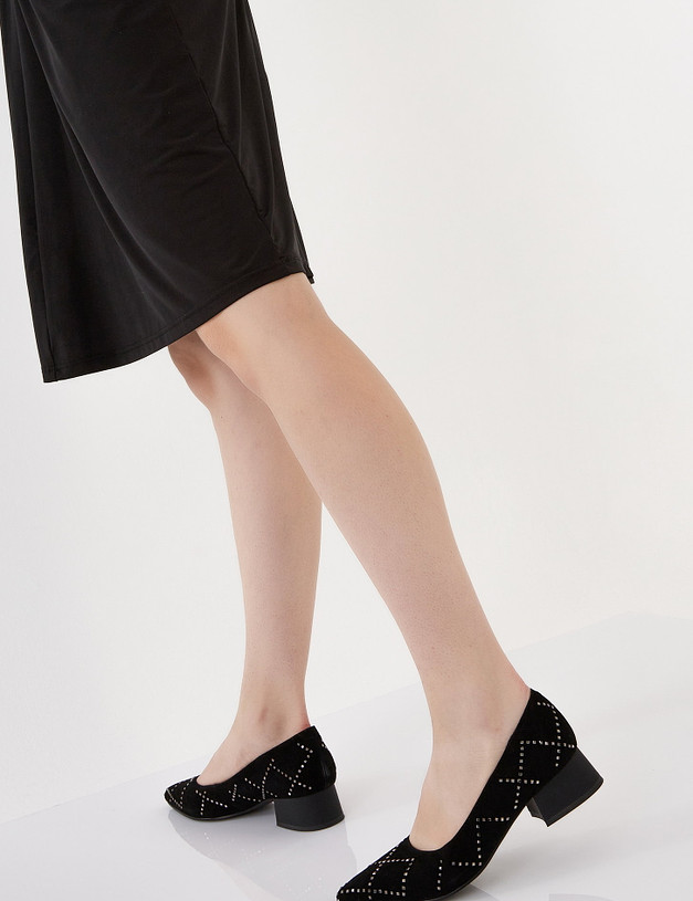 Черные женские туфли MASCOTTE 99-1221514-3605M | ракурс 1