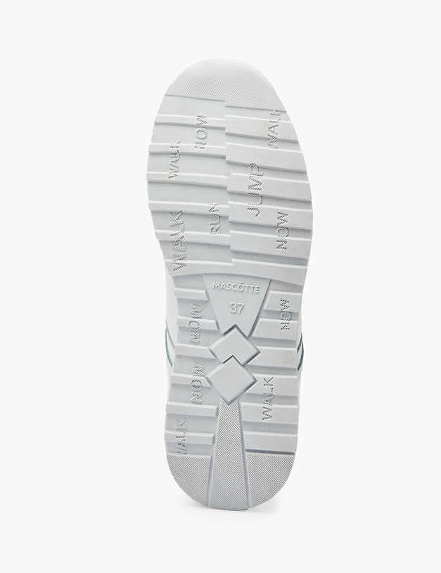Белые женские кроссовки MASCOTTE 189-21250210-0201 | ракурс 5