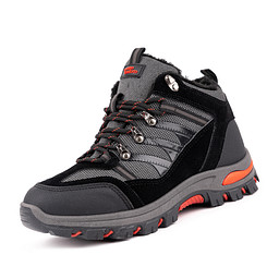 203-32WB-868TW Ботинки для активного отдыха женские текстиль-и.кожа/и.мех черн, Quattrocomforto