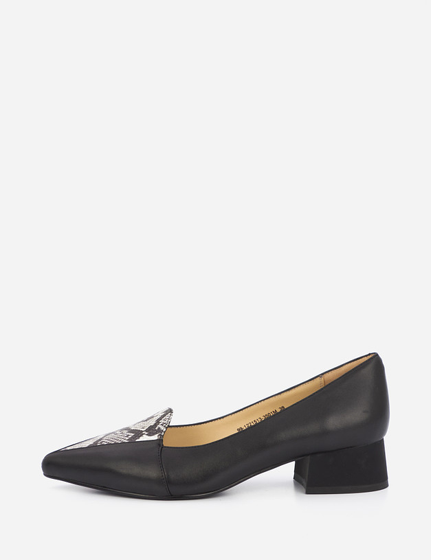 Черные женские туфли MASCOTTE 99-1221513-3501M | ракурс 2