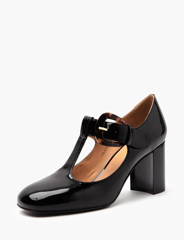 Черные женские туфли MASCOTTE 175-4123111-3701M | ракурс 4