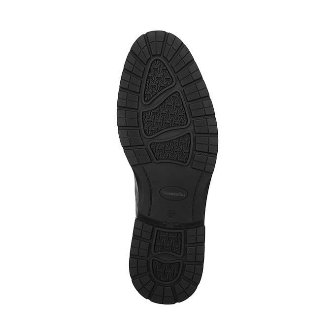 Черные кожаные мужские туфли «Томас Мюнц»