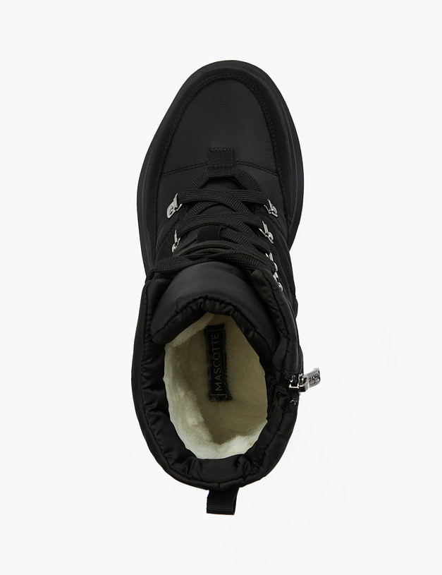 Черные женские ботинки MASCOTTE 45-120151-0202 | ракурс 5