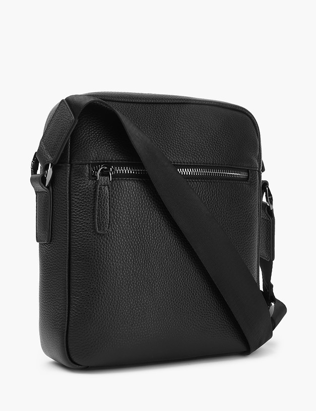 Черная мужская сумка MASCOTTE 604-2111-102 | ракурс 3