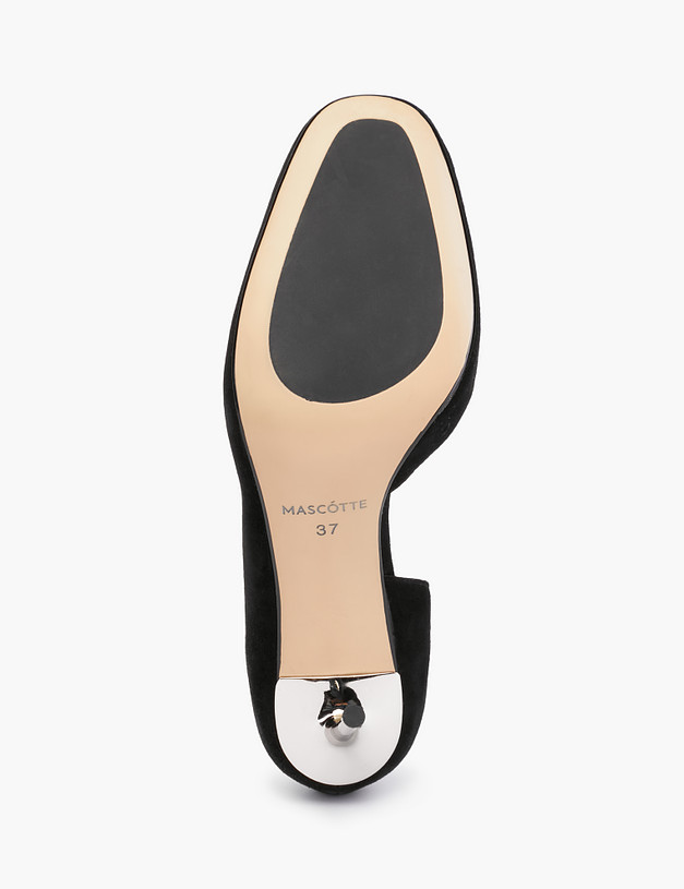 Черные женские туфли MASCOTTE 172-210911-3605M | ракурс 5