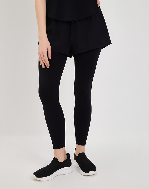 cabi leggings with skirt