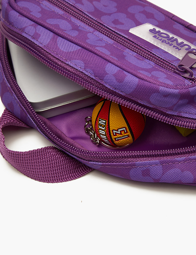 Фиолетовая детская поясная сумка MASCOTTE 877-4106-217 | ракурс 4