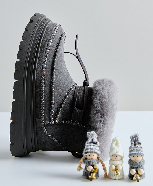 Уютные тёплые ботинки