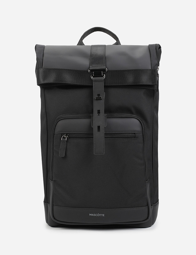 Черный мужской рюкзак MASCOTTE 604-1141-202 | ракурс 2