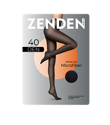969_32_MICROFIBER_40_p.3_N Колготки женские  40 ден черн, Zenden