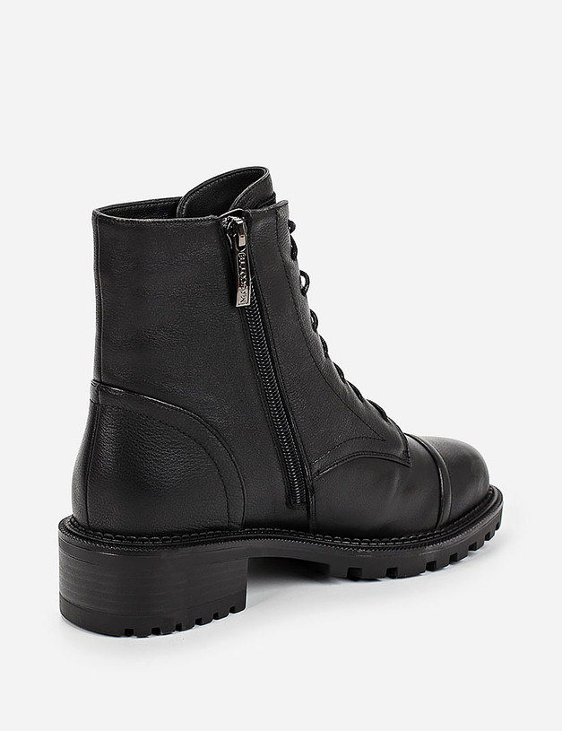 Черные женские ботинки MASCOTTE 126-0286731-3108M | ракурс 4