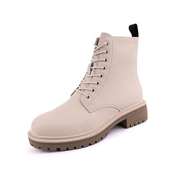 58-12WA-546VN Ботинки женские кож.спилок/шерсть беж, Zenden