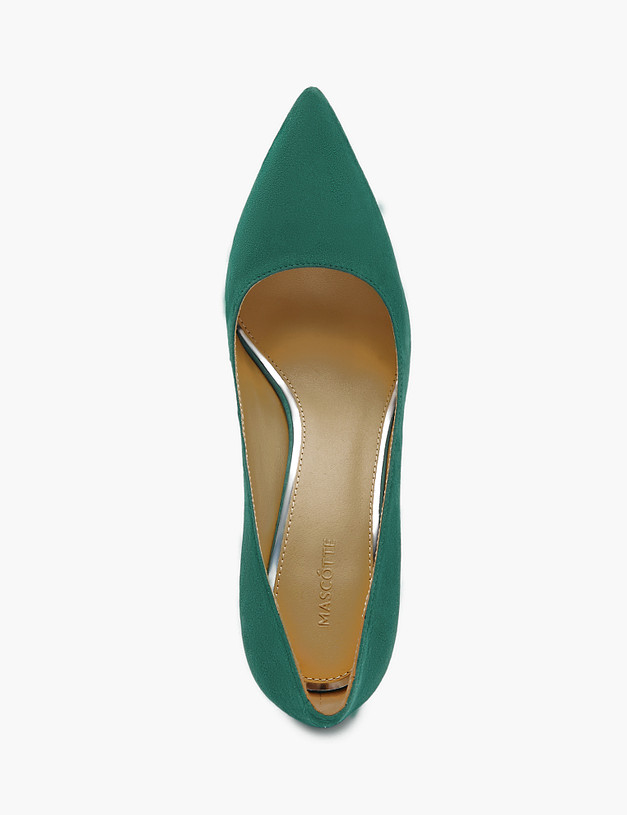 Зеленые женские туфли на шпильке MASCOTTE 172-210211-0604 | ракурс 4