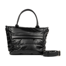 PF-52BWK-053 Сумка женская и.кожа/текстиль черн, M, Zenden