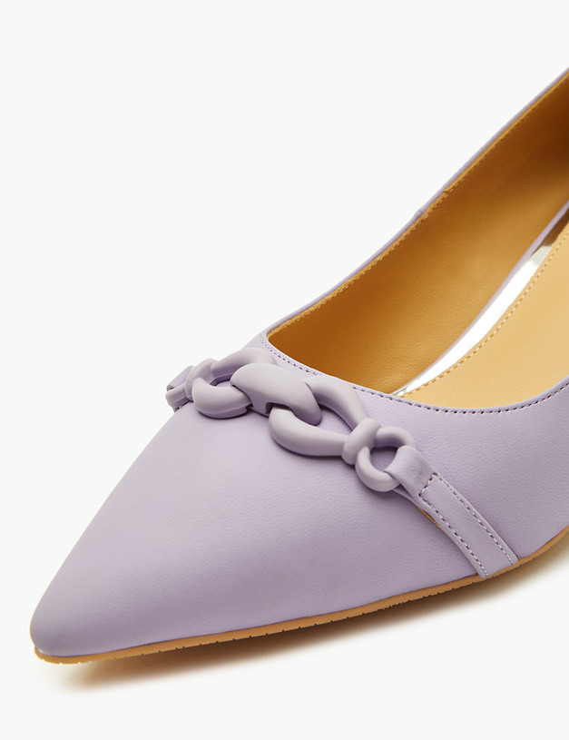 Фиолетовые женские туфли MASCOTTE 172-4122814-6538M | ракурс 6