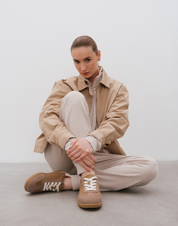 Коричневые женские кеды 13990₽