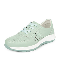 12-31WA-1761V Полуботинки для активного отдыха женские кож.спилок/б.п. зелен, Zenden