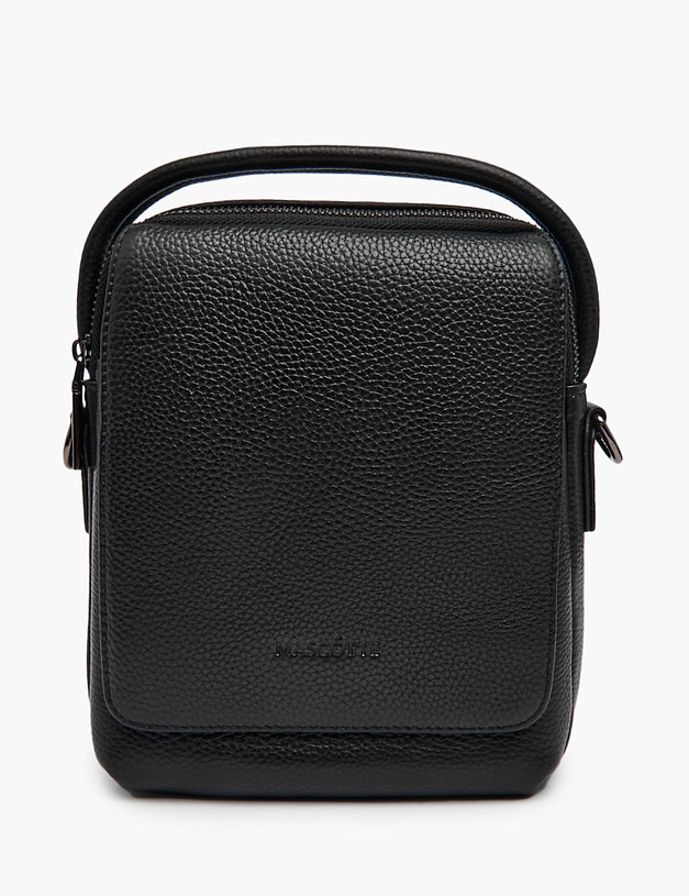Черная мужская сумка-планшет MASCOTTE 602-3118-102 | ракурс 2