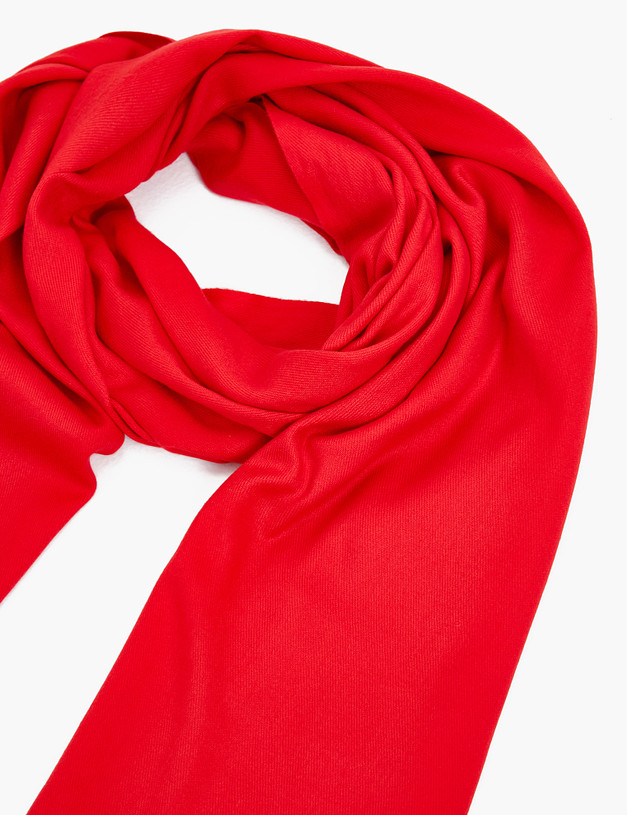 Красный женский шарф MASCOTTE 766-3228-2405 | ракурс 3