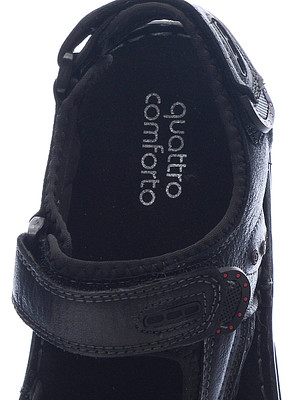 Сандалии quattrocomforto 248-91MV-057NT, цвет черный, размер 40 - фото 7