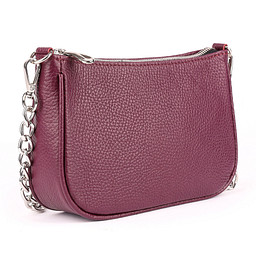 LC-41BWC-037 Сумка женская нат.кожа/текстиль фиол, S, Zenden