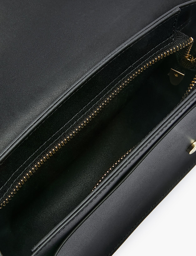 Черная женская сумка с пряжками MASCOTTE 602-2201-602 | ракурс 5