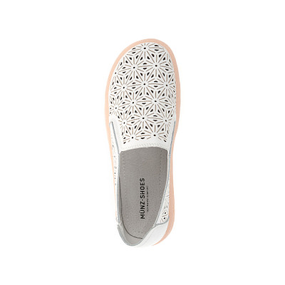 Слипоны женские MUNZ Shoes 12-21WA-018VS, цвет белый, размер 39 - фото 5