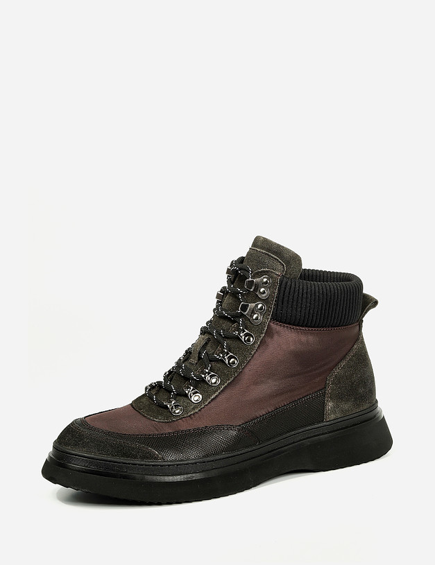 Серые мужские ботинки MASCOTTE 22-1210621-3209M | ракурс 3
