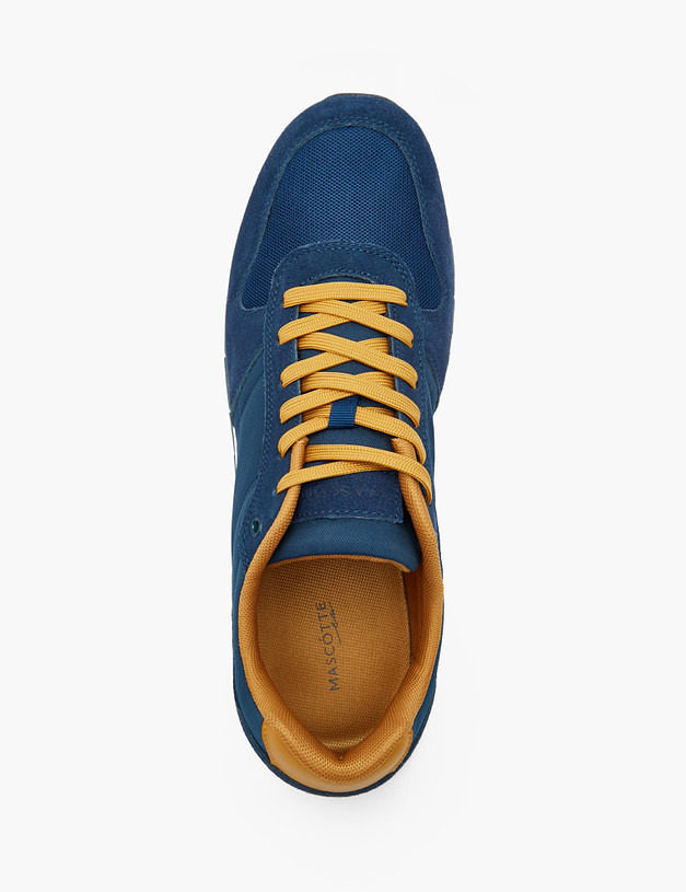 Синие мужские кроссовки MASCOTTE 64-311021-0203 | ракурс 5