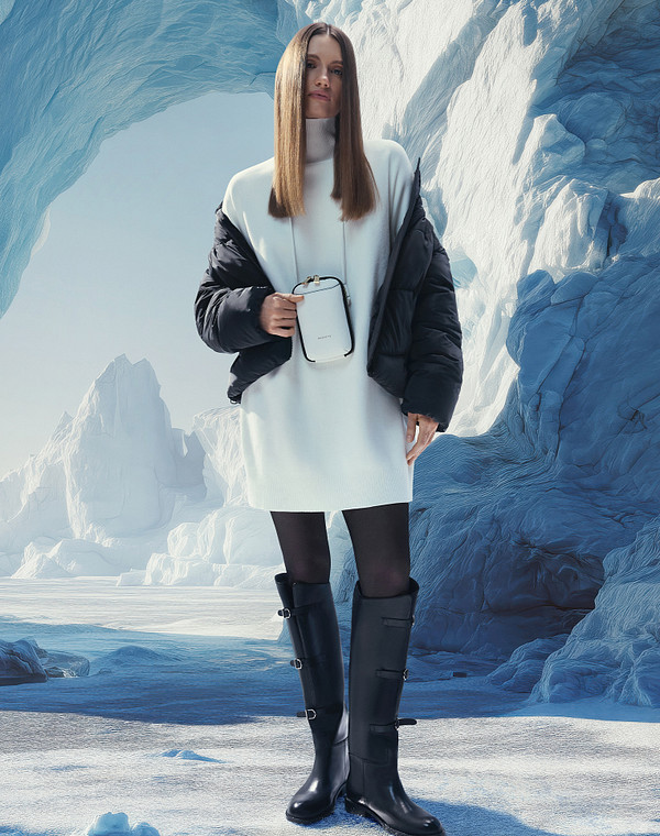 Черные женские ботфорты 34990₽