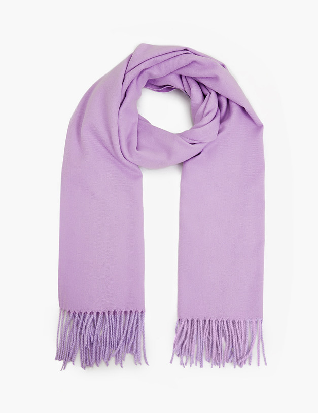 Фиолетовый женский шарф MASCOTTE 766-3230-2407 | ракурс 2