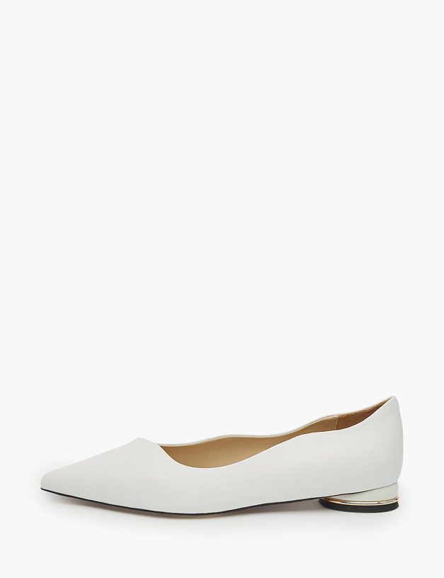 Белые женские туфли MASCOTTE 233-313311-0501 | ракурс 2