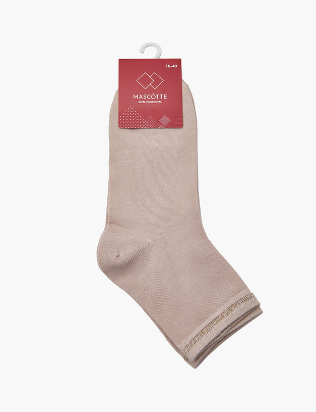 Бежевые женские носки MASCOTTE 764-3217-2608 | ракурс 1